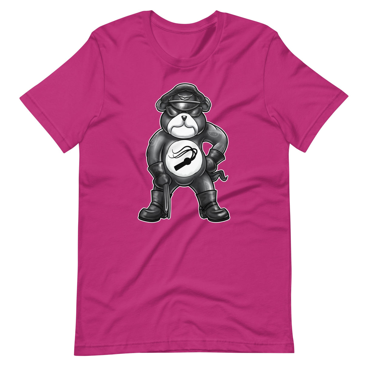 Hanky Bear - Black-T-Shirts-Swish Embassy