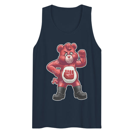 Hanky Bear - Red (Tank Top)-Tank Top-Swish Embassy