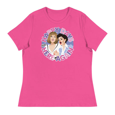 Happy Days are Here Again (Women's Relaxed T-Shirt)-Women's T-Shirts-Swish Embassy