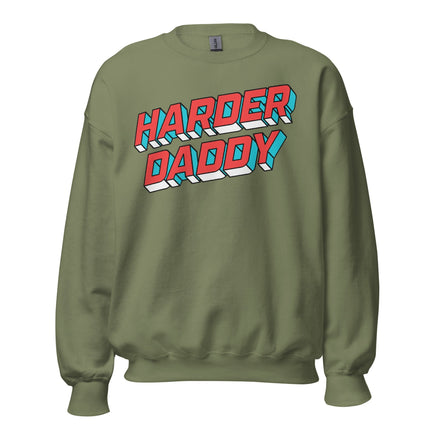 Harder Daddy "Sweatshirt"-Sweatshirt-Swish Embassy