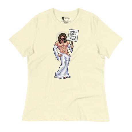 Hates Figs (Women's Relaxed T-Shirt)-Women's T-Shirts-Swish Embassy