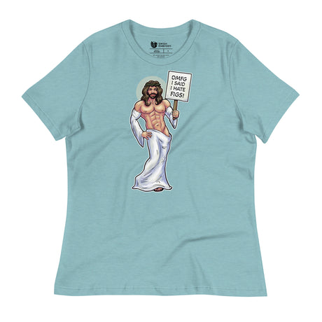 Hates Figs (Women's Relaxed T-Shirt)-Women's T-Shirts-Swish Embassy
