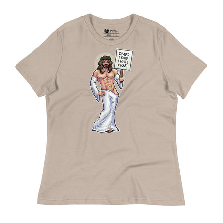 Hates Figs (Women's Relaxed T-Shirt)-Women's T-Shirts-Swish Embassy