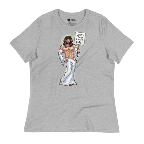 Hates Figs (Women's Relaxed T-Shirt)-Women's T-Shirts-Swish Embassy