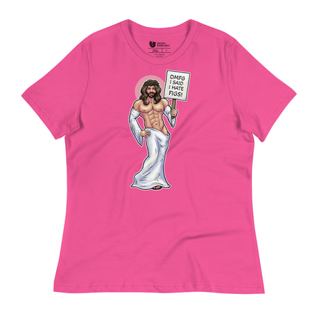 Hates Figs (Women's Relaxed T-Shirt)-Women's T-Shirts-Swish Embassy