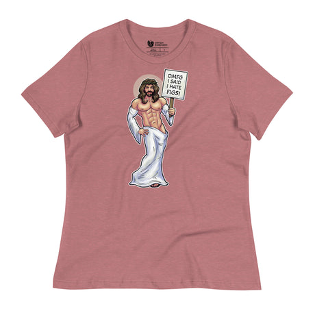 Hates Figs (Women's Relaxed T-Shirt)-Women's T-Shirts-Swish Embassy