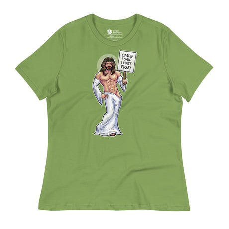 Hates Figs (Women's Relaxed T-Shirt)-Women's T-Shirts-Swish Embassy