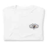 Heart Hands Pride (Embroidered)-T-Shirts-Swish Embassy