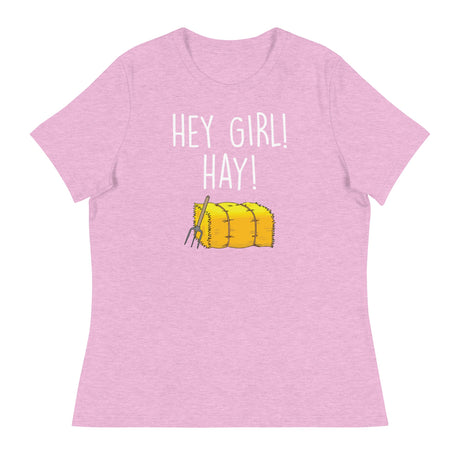 Hey Girl Hay (Women's Relaxed T-Shirt)-Women's T-Shirts-Swish Embassy