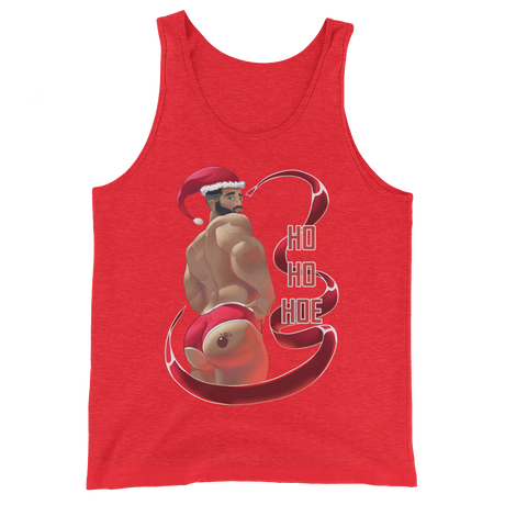 Ho Ho Hoe (Tank Top)-Christmas Tank Tops-Swish Embassy