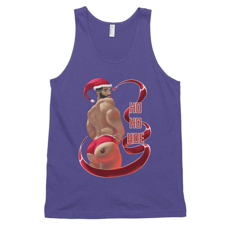 Ho Ho Hoe (Tank Top)-Christmas Tank Tops-Swish Embassy