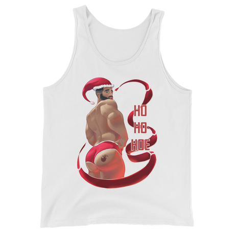 Ho Ho Hoe (Tank Top)-Christmas Tank Tops-Swish Embassy