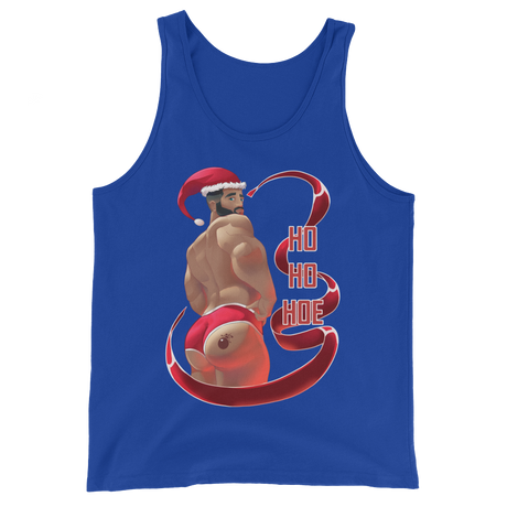 Ho Ho Hoe (Tank Top)-Christmas Tank Tops-Swish Embassy