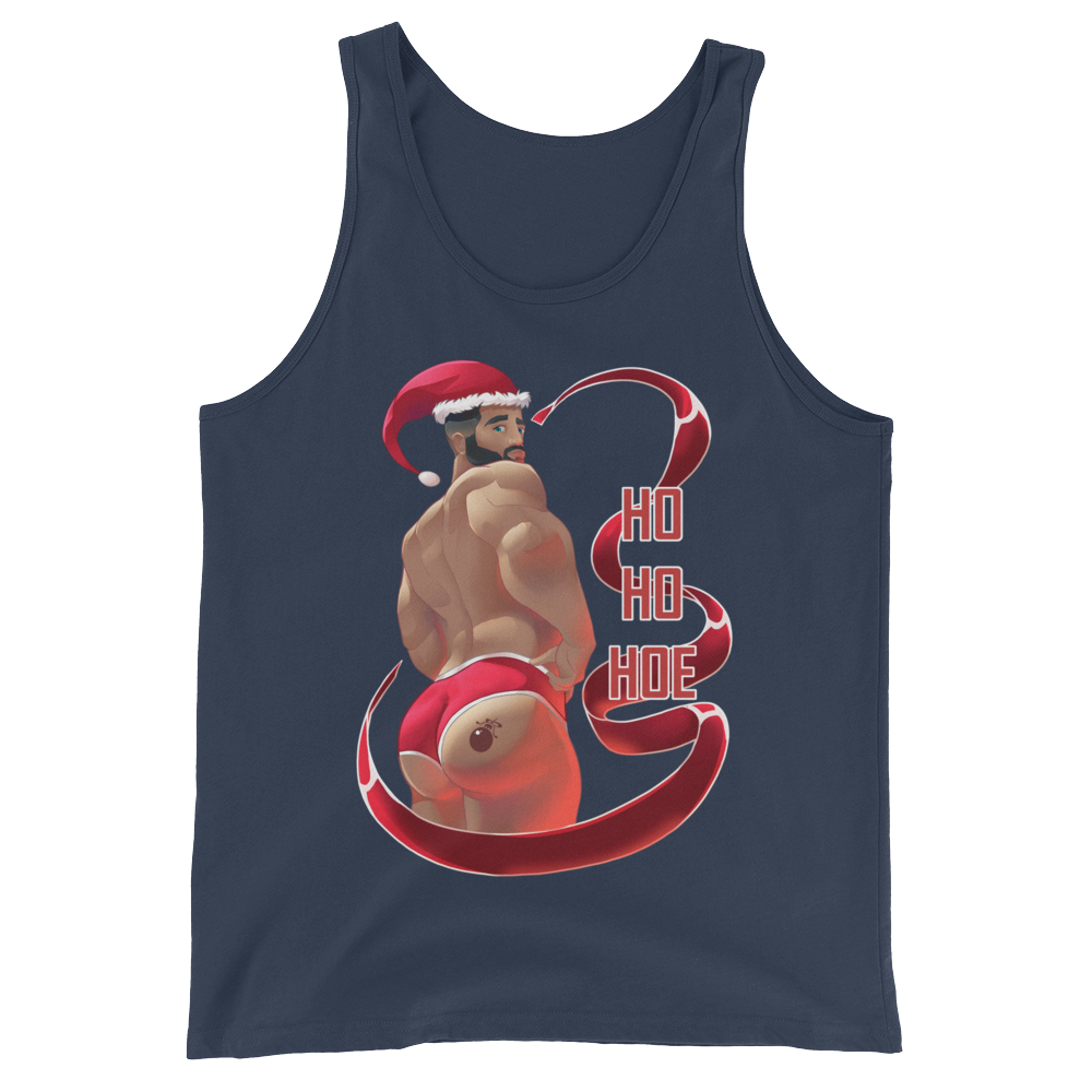 Ho Ho Hoe (Tank Top)-Christmas Tanks-Swish Embassy