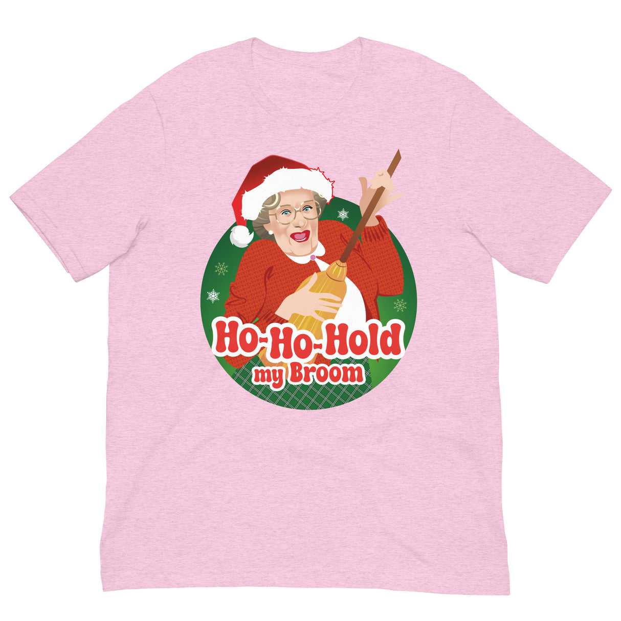 Ho Ho Hold My Broom-T-Shirts-Swish Embassy