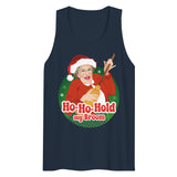 Ho Ho Hold My Broom (Tank top)-Christmas Tank Tops-Swish Embassy