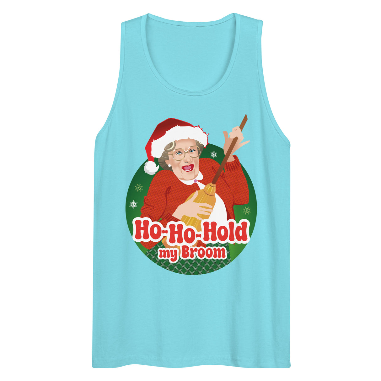 Ho Ho Hold My Broom (Tank top)-Tank Top-Swish Embassy