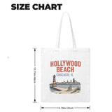 Hollywood Beach (Canvas Bag)-Canvas Bag-Swish Embassy
