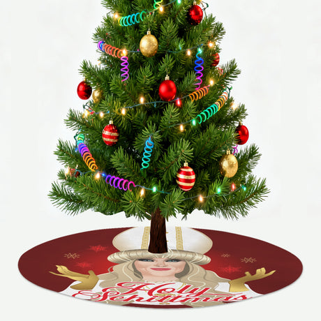 Holy Schittmas (Tree Skirt)-Tree Skirts-Swish Embassy