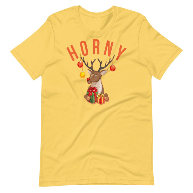 Horny-Christmas T-Shirts-Swish Embassy