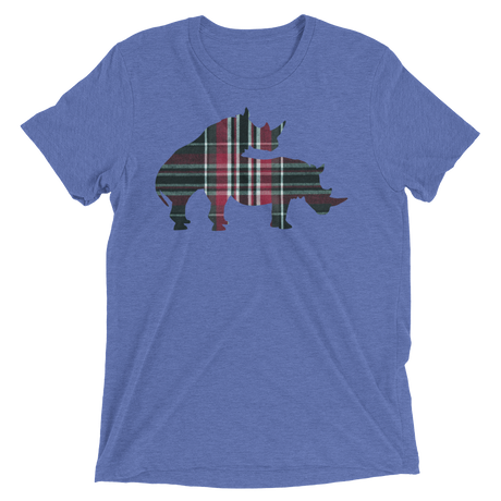 Horny Tartan (Triblend)-Triblend T-Shirt-Swish Embassy