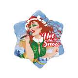 Hot To Snow (Ceramic Ornament)-Swish Embassy
