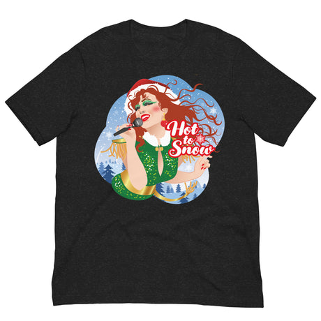 Hot To Snow-Christmas T-Shirts-Swish Embassy