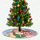 Hot to Snow (Tree Skirt)-Tree Skirts-Swish Embassy