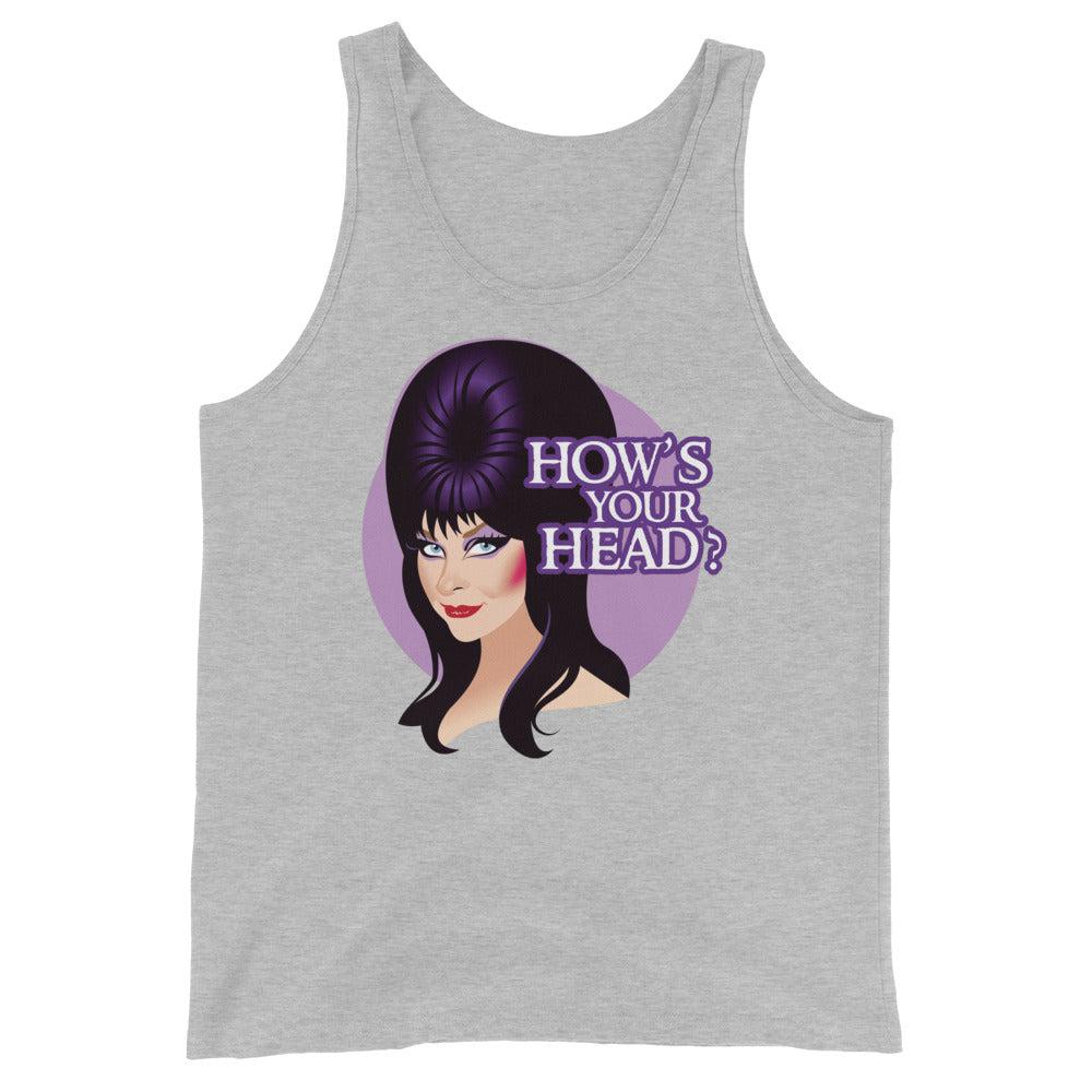 How's Your Head? (Tank Top)-Halloween Tank-Swish Embassy