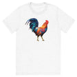 Huge Polygon Rooster (Retail Triblend)-Triblend T-Shirt-Swish Embassy