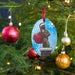 Hurry Down the Chimney BIPOC (Ornament/Fridge Magnet)-Wood Ornament-Swish Embassy