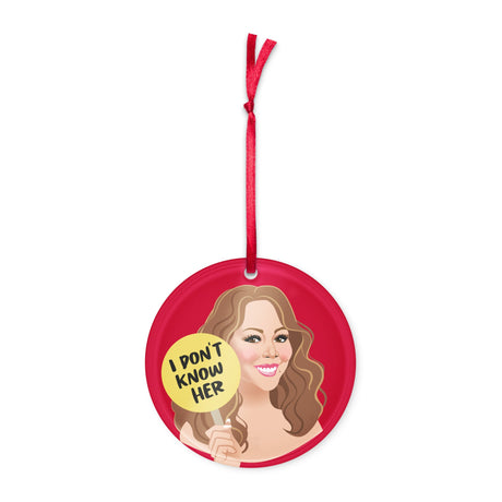 I Don't Know Her (Acrylic Ornament)-Acrylic Ornaments-Swish Embassy