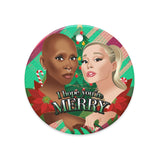 I Hope You're Merry (Ceramic ornament)-Swish Embassy
