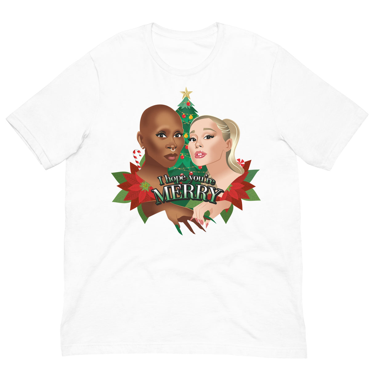 I Hope You're Merry-Christmas T-Shirts-Swish Embassy