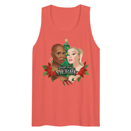 I Hope You're Merry (Tank top)-Tank Top-Swish Embassy