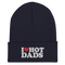 I Love Hot Dads (Beanie)-Beanie-Swish Embassy