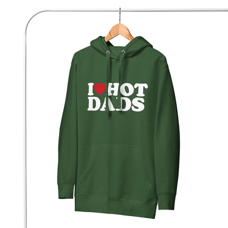 I Love Hot Dads (Hoodie)-Hoodie-Swish Embassy