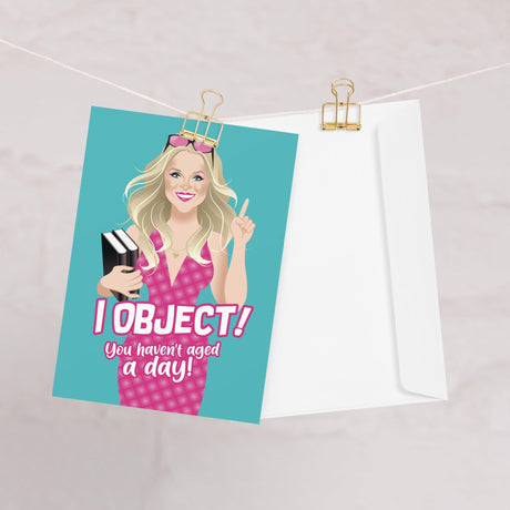 I Object! (Birthday Card)-Greeting Card-Swish Embassy