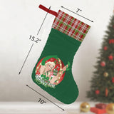 I See Me Under the Mistletoe (Sequin Christmas Stocking)-Christmas Stockings-Swish Embassy