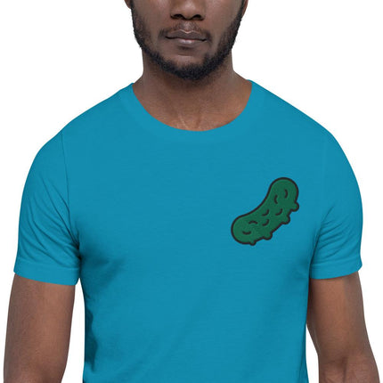 In A Pickle (Embroidered)-Embroidered T-Shirts-Swish Embassy