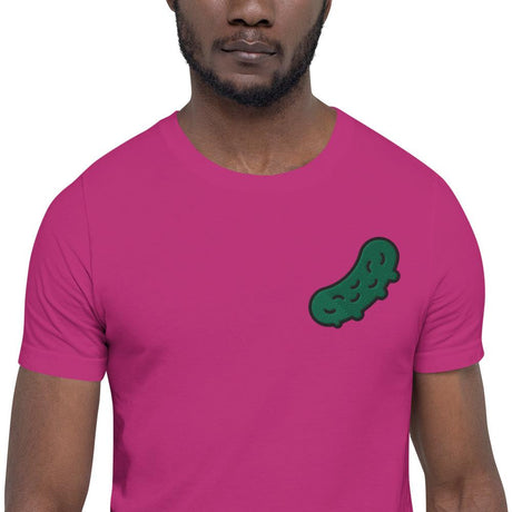 In A Pickle (Embroidered)-Embroidered T-Shirts-Swish Embassy