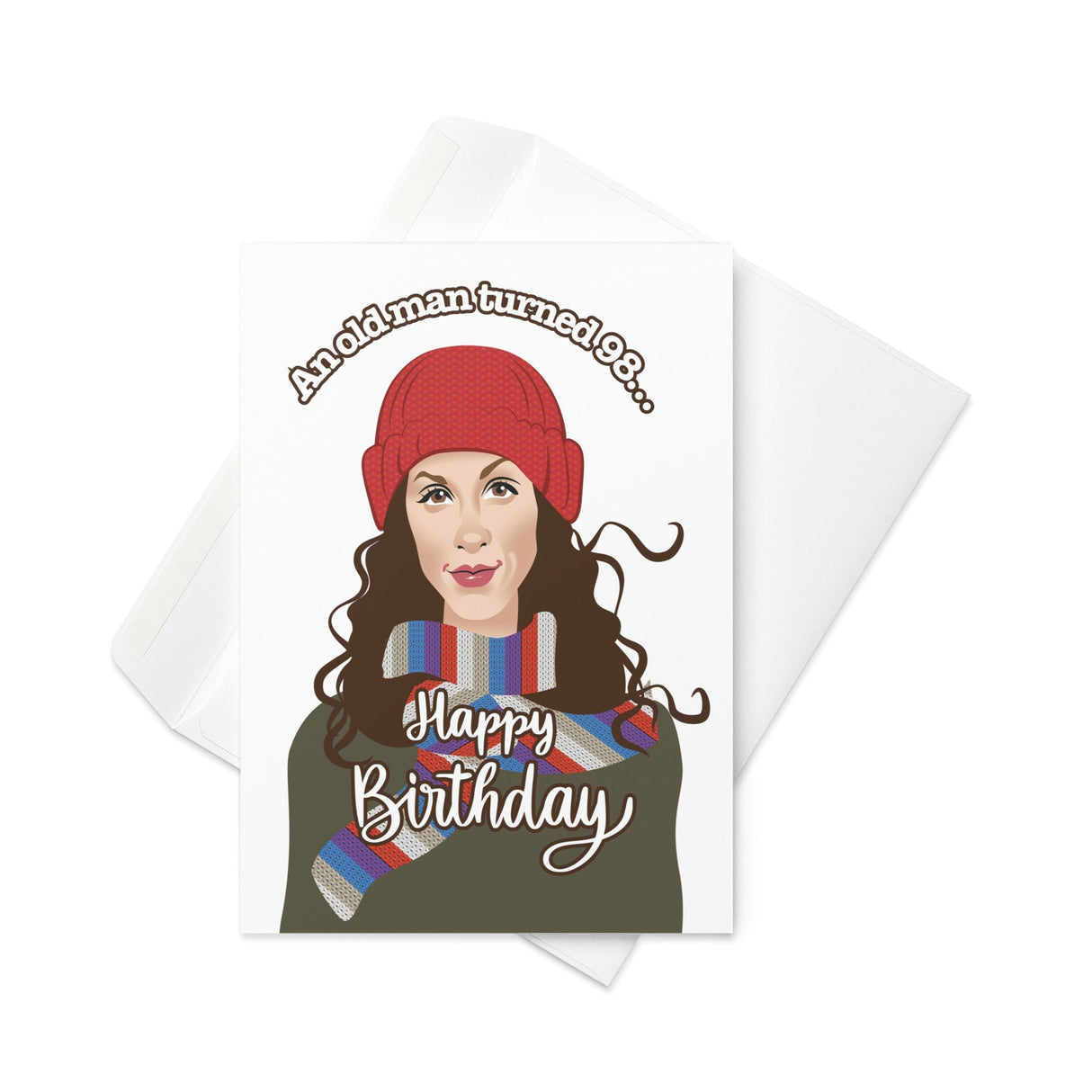 Ironic Birthday (Birthday Card)-Greeting Card-Swish Embassy