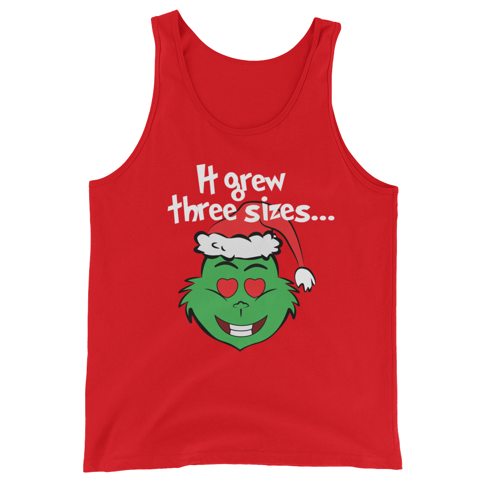 It Grew Three Sizes (Tank Top)-Tank Top-Swish Embassy