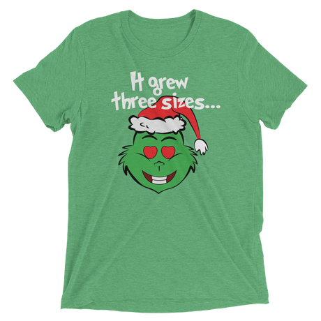 It Grew Three Sizes (Triblend)-Triblend T-Shirt-Swish Embassy