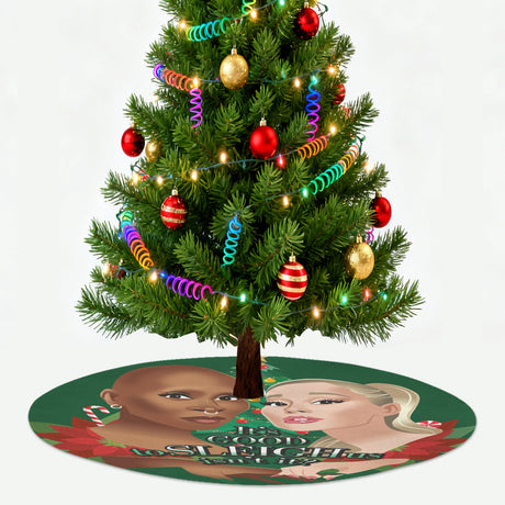 It's Good to Sleigh Us (Tree Skirt)-Tree Skirts-Swish Embassy