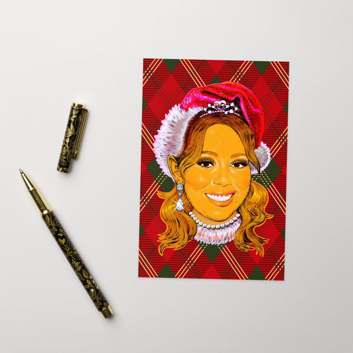 It's Time (Christmas Card)-Greeting Card-Swish Embassy