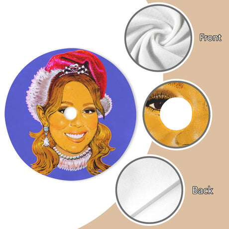 It's Time (Tree Skirt)-Tree Skirts-Swish Embassy