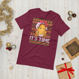 It's Time (Ugly Christmas)-Christmas T-Shirts-Swish Embassy