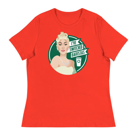 I've Switched Baristas (Women's Relaxed T-Shirt)-Women's T-Shirts-Swish Embassy