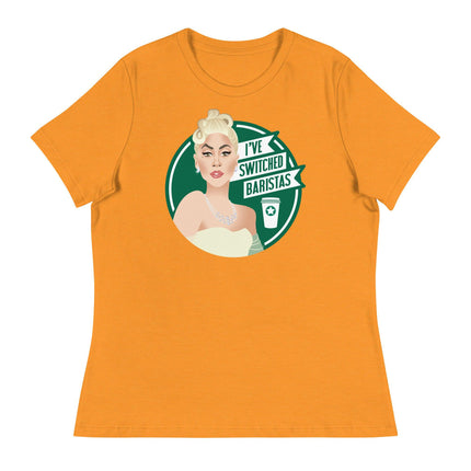 I've Switched Baristas (Women's Relaxed T-Shirt)-Women's T-Shirts-Swish Embassy